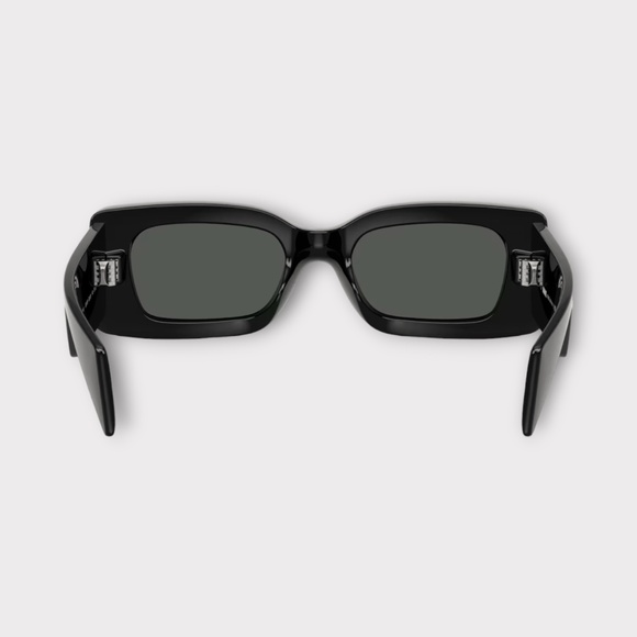 Unisex Versace VE4474U Sunglasses in a Black Frame & Dark Grey Lens. 52mm main image 4